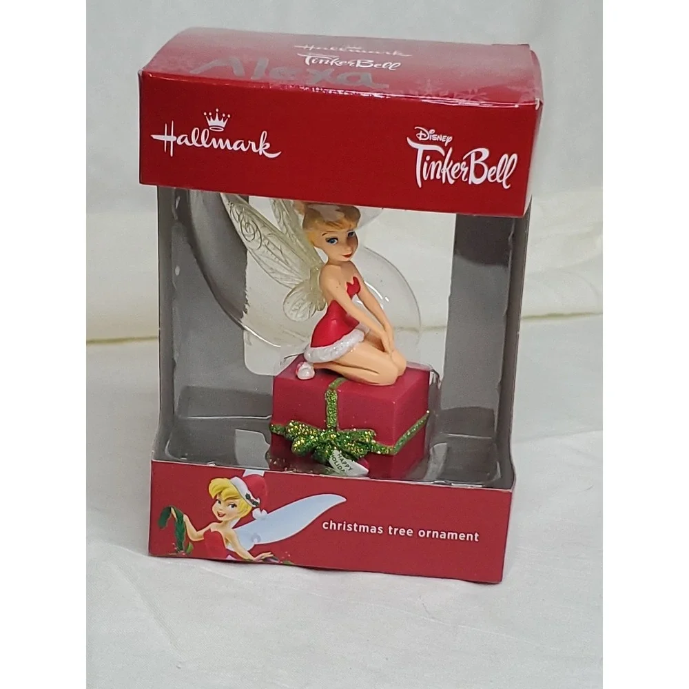 Disney Tinkerbell Hallmark Christmas Tree Ornament (2017?) Fairy/Magic/Peterpan